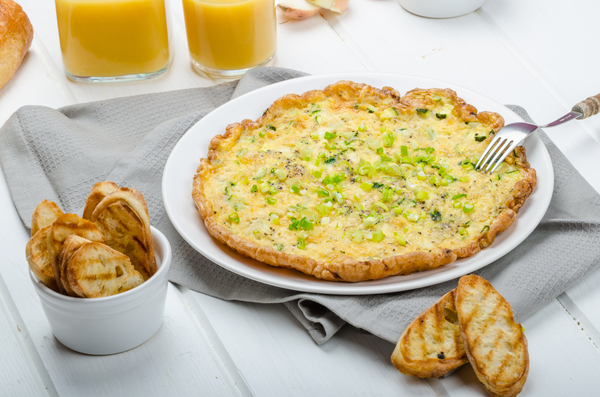 Омлет с кабачками: Три идеи для завтрака