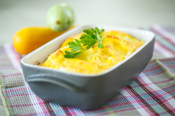 Как приготовить запеканку из кабачков (видео)