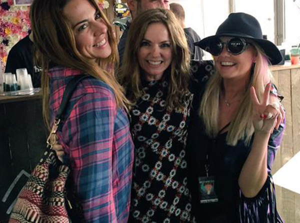 Экс-участницы Spice Girls повеселились на музыкальном фестивале