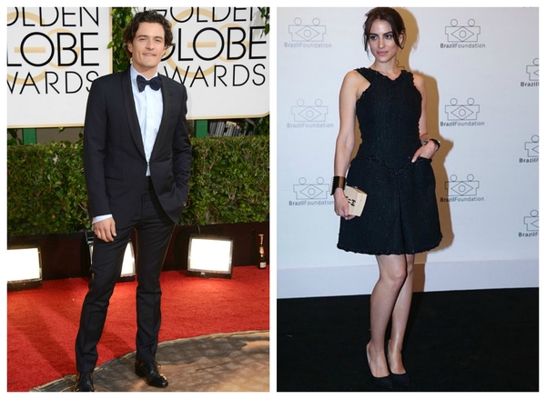 Орландо Блум закрутил роман с бразильской актрисой