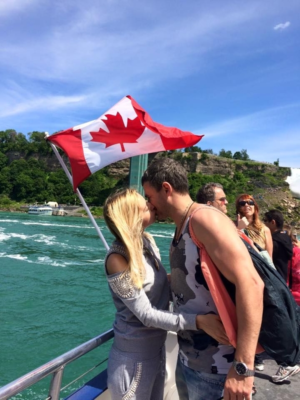 Тоня Матвиенко и Арсен Мирзоян отдохнули в Канаде