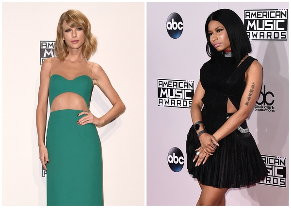 Тейлор Свифт и Ники Минаж публично вступили в конфликт
