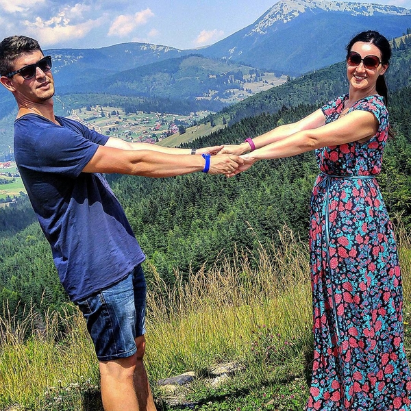 Соломия Витвицкая отдыхает в Яремче