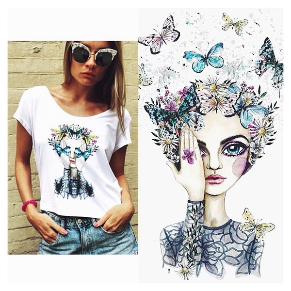 Украинский дизайнер создала футболку, чтобы помочь девушке с патологией