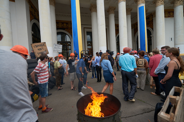 Квартал 95 организовал свой Майдан