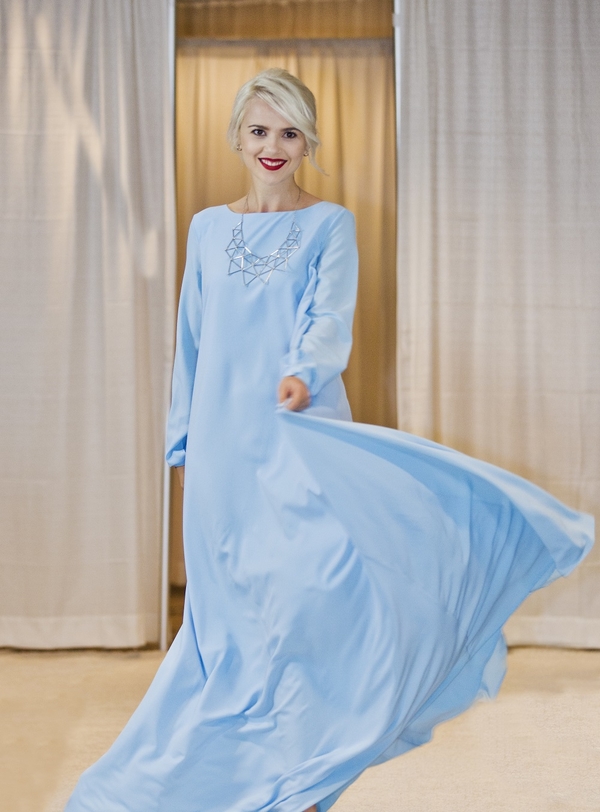 Мика Ньютон посетила показ украинского дизайнера Анастасии Ивановой