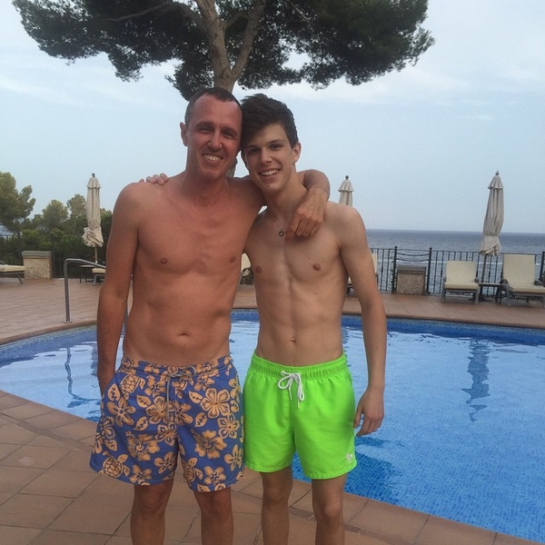 Игорь Верник показал подросшего сына