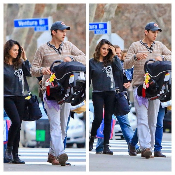 Именинница Мила Кунис: ТОП-10 семейных фото актрисы с Эштоном Катчером