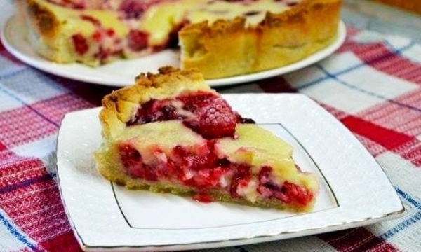 Мамам на заметку: Знаменитый "цветаевский" пирог с малиной