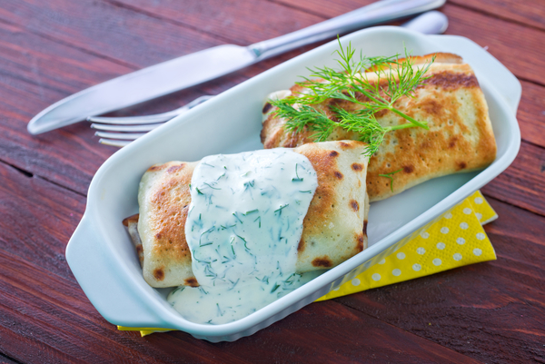 Блины с курицей: Три вкусные идеи