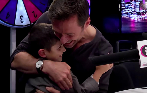 Хью Джекман встретился с тяжелобольным поклонником