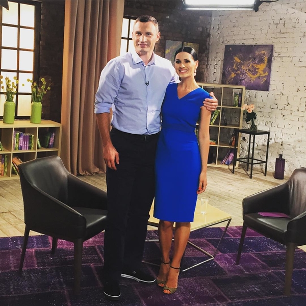 Ефросинина пообщалась с Кличко: Не верила в реальность этого интервью