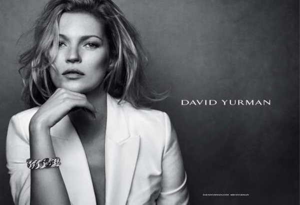 Кейт Мосс вновь снялась в рекламной кампании David Yurman