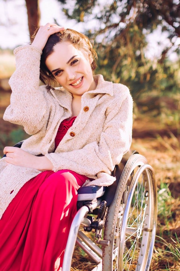 Украинская модель-инвалид мечтает появиться на Неделе моды в Нью-Йорке