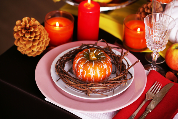 Осенняя сервировка стола: лучшие идеи