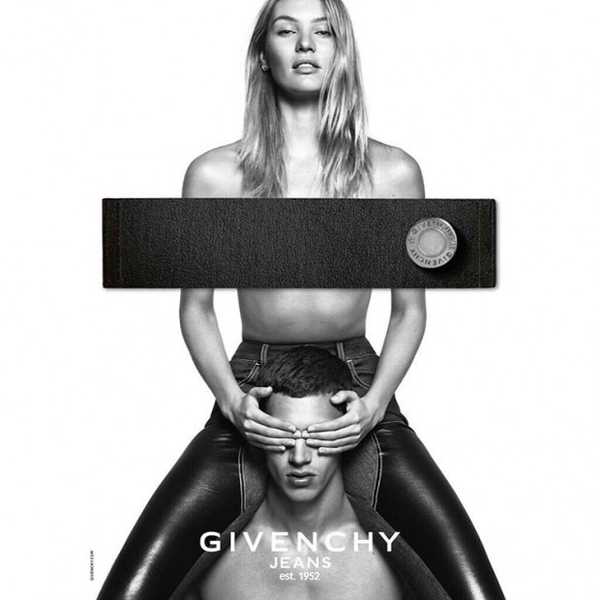 Кэндис Свейнпол снялась топлес для рекламной кампании Givenchy