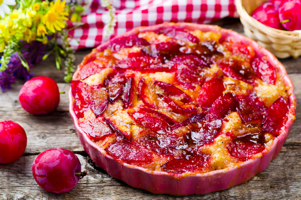 Как приготовить сливовый пирог