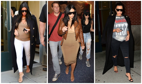 Стиль беременной Ким Кардашян: ТОП-15 образов