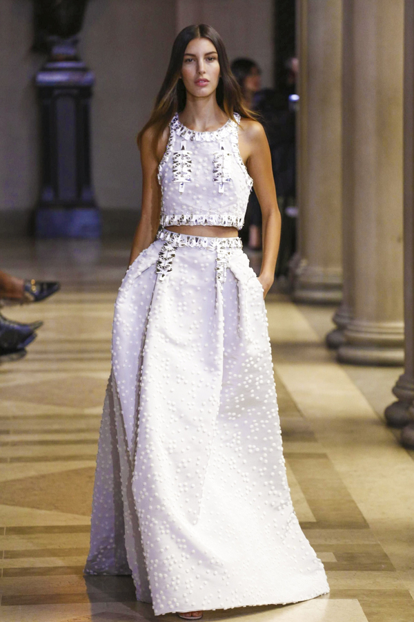 Carolina Herrera представила новую коллекцию в розовых тонах