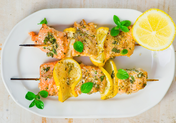 Шашлычки из семги: ТОП-5 рецептов