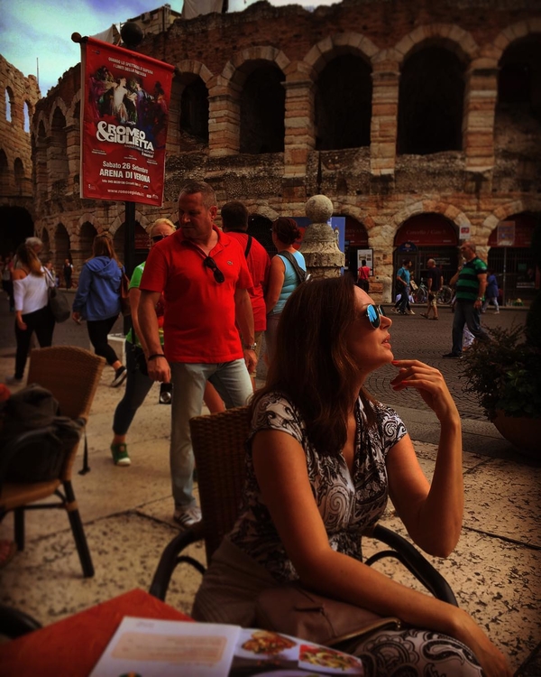 Ирина Безрукова после развода с мужем отдыхает в Италии