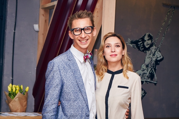 Валевская, Ступка и Винницкая посетили новый арт-комплекс в Киеве