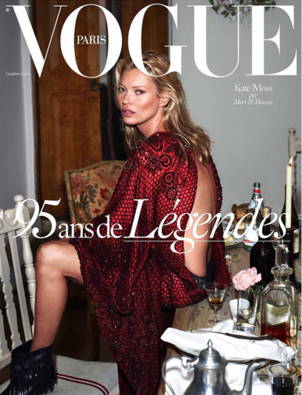 Vogue Paris отметил 95-летие обложками с Мосс, Дженнер и Бундхен