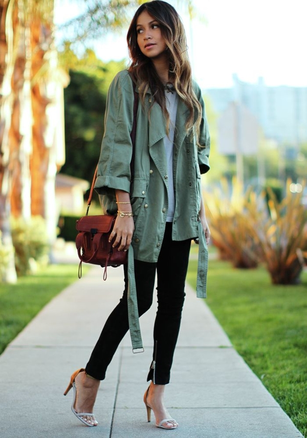 Тренд осени 2015: Армейская рубашка