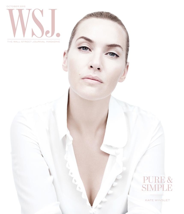 Кейт Уинслет появилась в минималистической фотосессии для WSJ