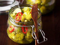 Маринованная брокколи: Рецепт