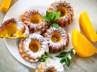 Тыквенные кексы с апельсином и лимоном