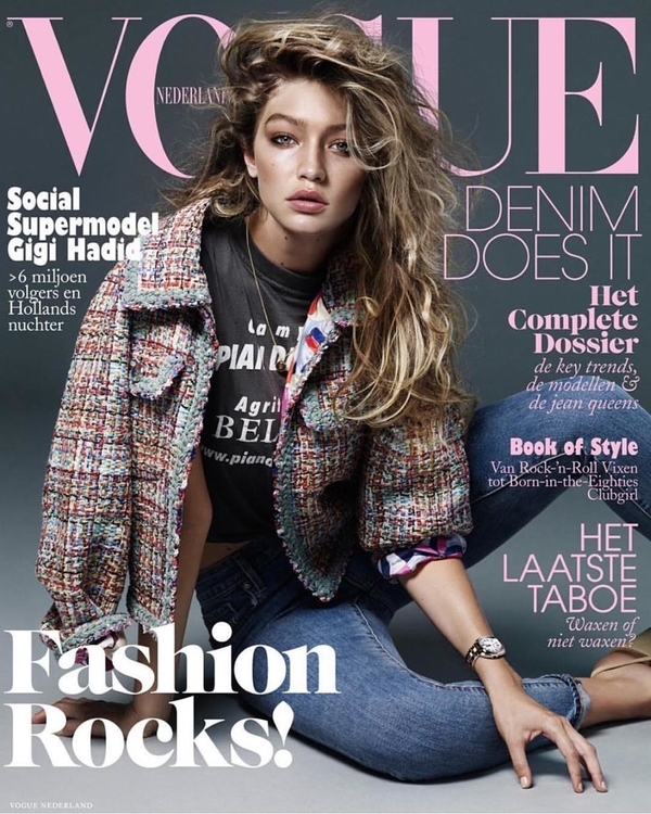 Джиджи Хадид украсила страницы Vogue