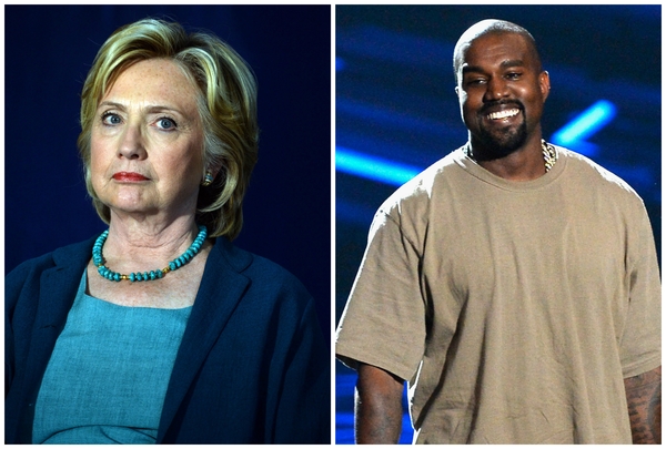 Хиллари Клинтон пообещала Канье Уэсту место в правительстве