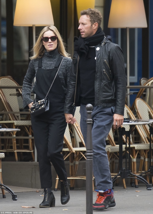 Экс-муж Гвинет Пэлтроу провел уикэнд с новой возлюбленной в Париже