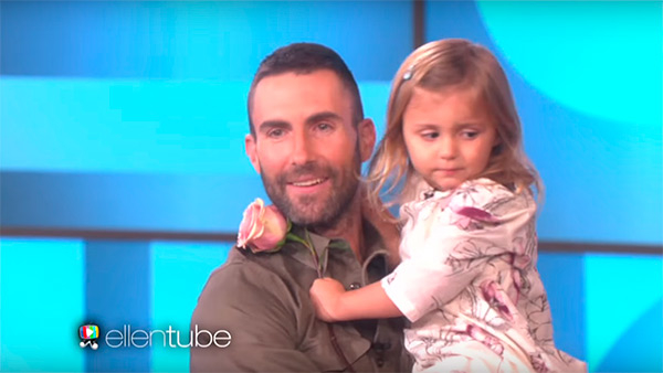 Адам Левин встретился с девочкой, раcплакавшейся от новости о его свадьбе