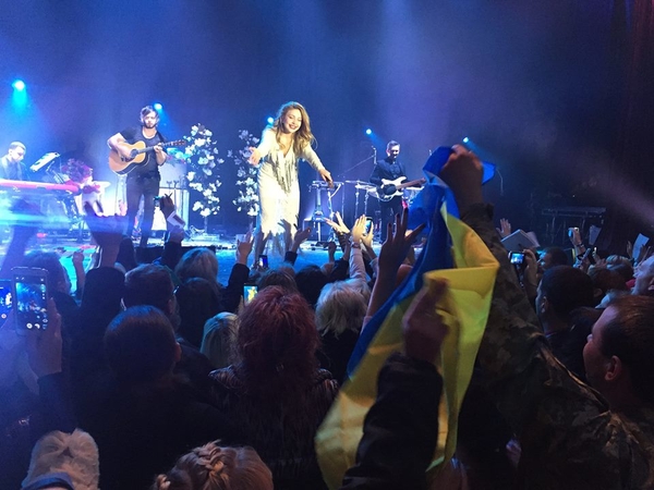 Тина Кароль дала концерт в Северодонецке