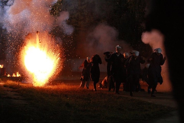 Сериал Не зарекайся: Как прошли съемки со взрыва тюрьмы