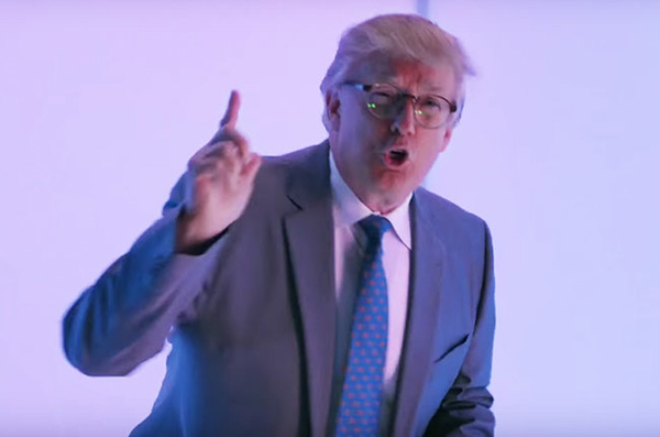 Миллиардер Дональд Трамп спародировал американкого рэпера