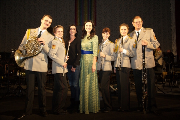 Витвицкая провела концерт к юбилею оркестра Вооруженных Сил Украины