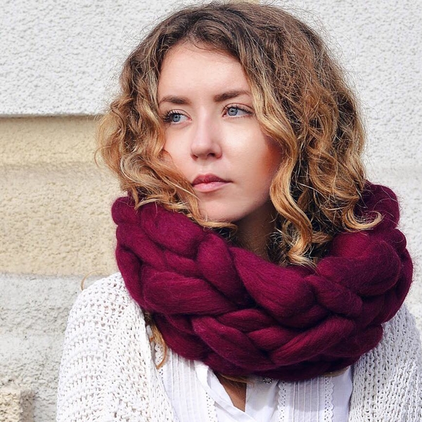 Вещь дня: Снуд крупной вязки