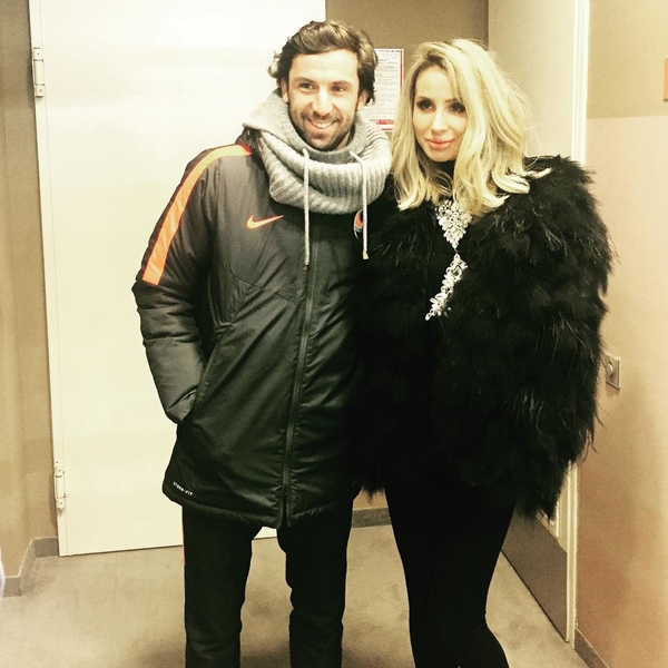 LOBODA вместе с Дарио Срна поддержали донецкий Шахтер во Львове