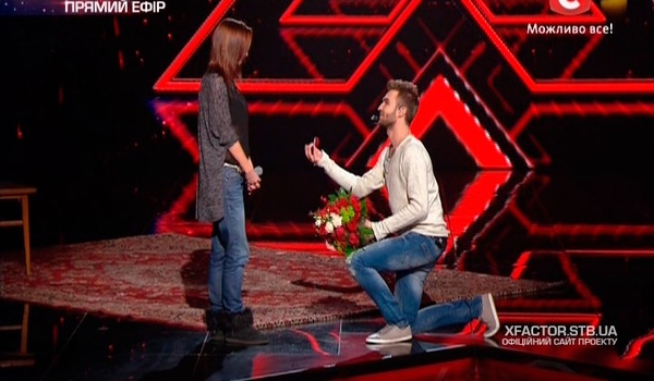 Х-фактор 6 сезон: Андрей Инкин сделал признание девушке в прямом эфире