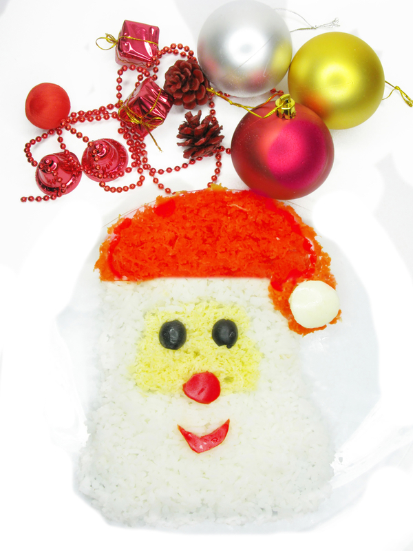 Как приготовить пиццу Дед Мороз на Новый год (видео)