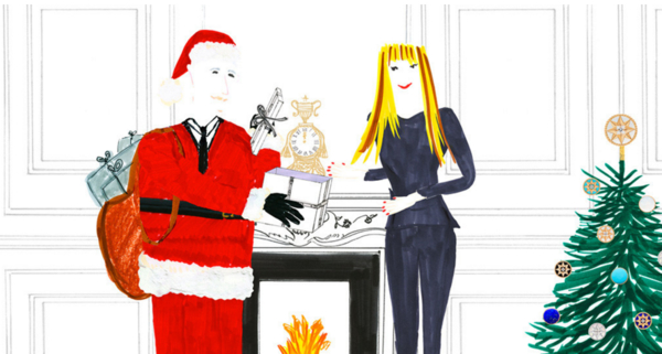 Dior презентовал рождественский мультфильм