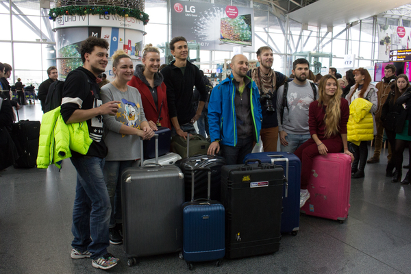 Орел и Решка улетели в кругосветное путешествие: Как провожали команду в Киеве