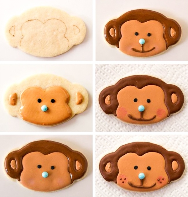 Что приготовить на новогодний стол: Печенье Обезьянка