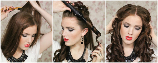 Элегантная прическа на Новый год: Фото-инструкция