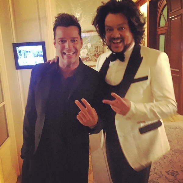 Филипп Киркоров встретился с Рики Мартином