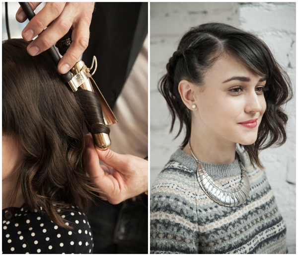 Стильная прическа на Новый год: Фото-инструкция