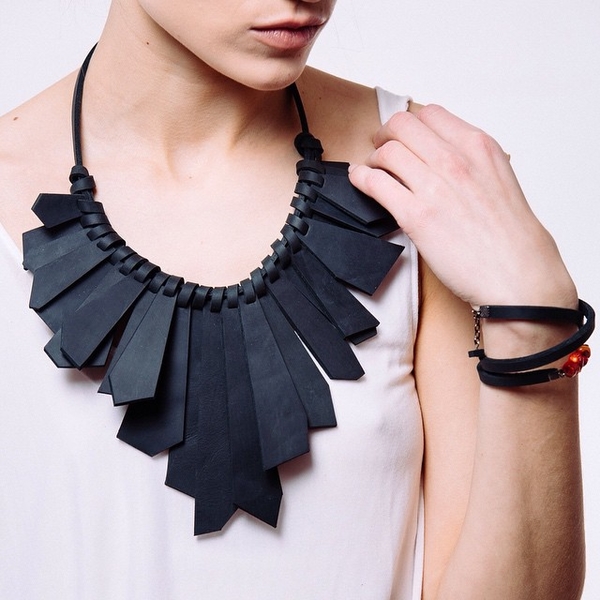 Вещь дня: Кожаное колье